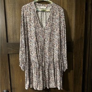 NWOT Lush Long Sleeve Mini Dress